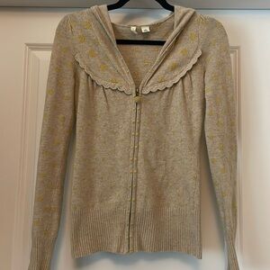 Anthropologie Feminine Hoodie